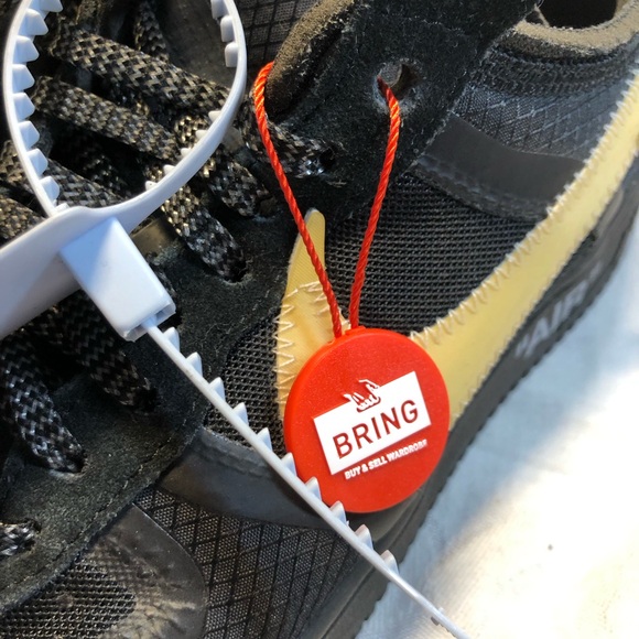 Nike x Off White AF1 Black size 8 US used no Og box - Picture 9 of 16
